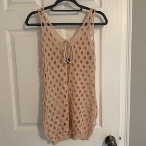 Motel Rocks Tan Beach Cover Up